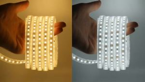 12V LED Lights Strip IP68 Waterproof SMD2835 120Leds/m LED Tape Flexible Ribbon White/Warm White 2PIN Wire LED Lights For Home