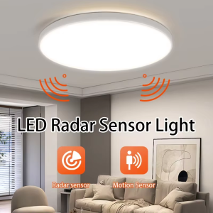 LED Motion Sensor Ceiling Light Waterproof Ip44 PIR Lamp 220V 20W/30W Ceiling Lamp for Living Room Hallways Corridor Panel Light