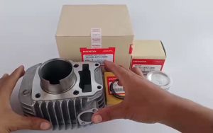 เสื้อสูบ ลูกสูบแหวน Honda + เสื้อสูบเกรด ครบ ดรีม 125 Wave 125r เวฟ 125 หัวถิก เวฟ 125 บังลม รูปแบบคาร์บู รหัส VSS+KPH-900