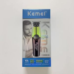 Kemei | Kemei KM-2281 Electric Hair Clipper LCD Display Engraving Design Rechargeable Trimmers Professional Hair Cutting Machine