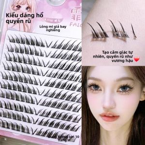Faiccia | Mi Giả Thiên Nhiên Phân Đoạn Kiểu Dơi Bay Xéo Cổ Điển