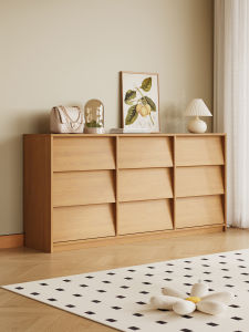 Solid Wood Storage Chest Drawer Cabinet