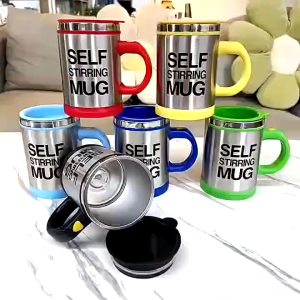 Shanshop Self Stirring Coffee mug Mixing Coffee Cup