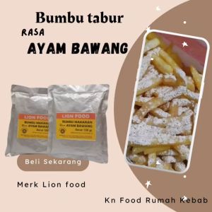 LION FOOD rasa ayam bawang kemasan 100gr bumbu tabur.