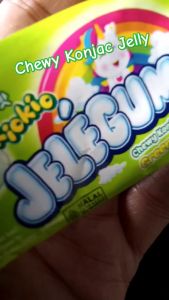 Kiokio Jelegummy Assorted Green 600gr Green Apple Watermelon Guava Apel Semangka Jambu Jelly Food