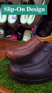 KANGAROO Run Walk Men Casual Genuine Cow Leather Slip On from GF Shoe M 6060