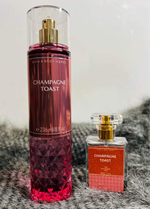 Bottle Champagne Toast Perfume ORIGINAL Bath Body Works Fragrance