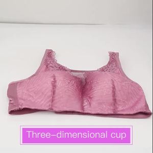 la6026 Soft and Comfortable Bra for Mastectomy 75-100BC CUP with Pockets for Silicone Breasts for Breast Cancer Women