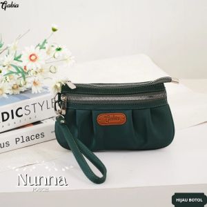 GFR - Nunna By Gabia pouch wanita / Dompet wanita muat hp bahan chocoly
