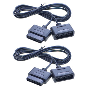 JCD | JCD 1.8m Extension Cable For SNES SFC Game Controller Gamepad Splitter Converter Wire Extended Cord Line Accessory
