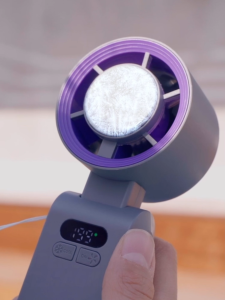 Jamay High-speed Kipas Mini Portable Kipas Angin 199 Gear Wind Dapat dilipat dapat didinginkan Digital Display Adjustable Turbo Kipas Tangan F5 Handheld Fan