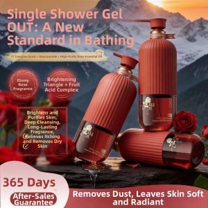 TOCI | Body Scent Long Lasting Rose Essential Oil Fragrance Shower Gel