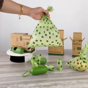 Poop Bag Dispenser Plastik Kotoran Hewan Pet Garbage Pup Hewan Aerizoo