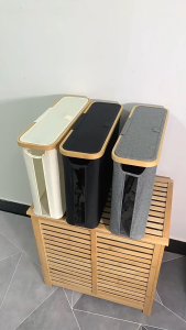 Toilet Tissue Storage Basket Bathroom Foldable Dispenser Toilet Tissue Storage Organizer Space-saving Storage Basket