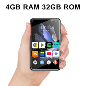 Famue | 【2026】4-Inch Android10 Mp3 Player-Wifi Streaming Bluetooth 5.0Playstore+Bugs/Melon1080P VideoFlac Lossless 2000Mah Battery 18 Hours8-Core 4Gb Ram32G+Up to 256g Expansion CardMusic