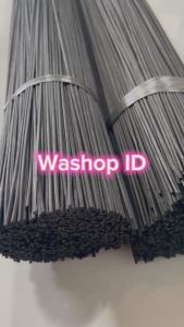 Jeruji Sangkar 1000 batang warna hitam 2mm panjang 70cm Lidi bambu murah NON FIBER