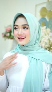 Desmonda Hijab Phasmina Pad Instan Dara Oval Jersey Super Premium Spandek Pashmina