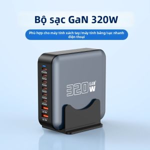 NUOMEIDA | Trạm Sạc Bàn GaN Đa Thiết Bị Công Suất Cao Nạp Nhanh