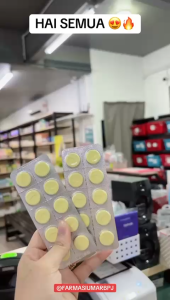 Duopharma Alucid Tablet 10s (Untuk angin  gastrik & pedih ulu hati)