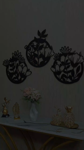 Hiasan Dinding Minimalis Pajangan Dinding Rumah Motif Bunga