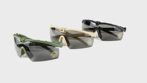 Outdoor Tactical Glasses with Myopic Frame Impact Resistant Shooting Sunglasses for Men Photochromic Goggles