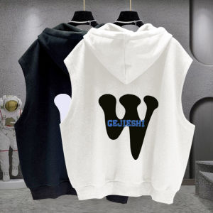 Embroidered Printed Hooded Sleeveless T-Shirt: A Stylish Choice for Baby Boys & Girls