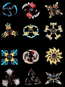 Quạt Tay Hợp Kim Giới Hạn Phiên Bản King Stress Relief Quạt Tay Cầm Tay Quạt Tay Đồ Chơi Truyền Thống Quạt Tay Ngoài Trời Quạt Tay Cho Mọi Lứa Tuổi