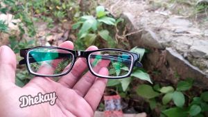 ATM4018KP - Kacamata Minus Tinggi Castem Sesuai Resep Model Kotak Bahan Full Plastik Tangkai Pakai Per Ukuran Lensa Maksimal Minus 8