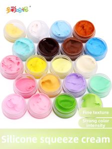 DUOCAIHANI | Silicone DIY Oil-based Color Paste Macaron Paint