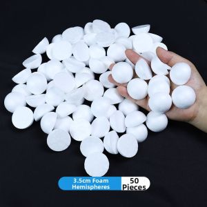 XIAOXIONGERBAN | DIY Wedding Flower Arrangement Foam Balls White Solid Polystyrene