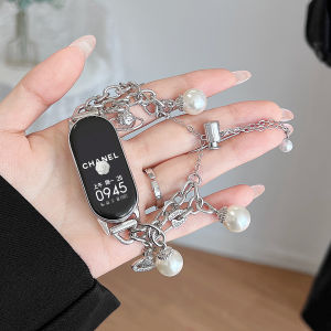 XUEZHANGJIA | Metal Chain Bracelet for Xiaomi Band Elegant Luxury INS Style