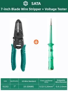 SATA | Multi-purpose Wire Stripper Plier for Electrician