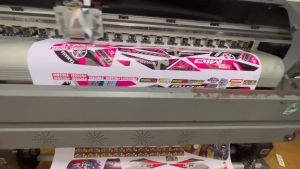 Honda click 125 150 v2 v3 Transparent winker eye High-Quality Decals and Stickers (eagle eye)