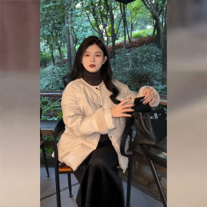 New Chinese Style Cotton Jacket Young Style Winter Small Size High End Sensation Tang Costume Cotton Coat Commute Casual Long Sleeve