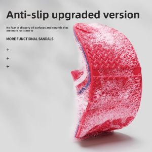 MONLEYTA | Anti-Slip Bathroom Slippers For Elderly Women Bathing Special Home Use Cool Sandals Comfortable Slip-On EVA Flat Shoes