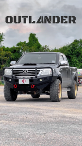 กันชนหน้าออฟโรด วีโก้ แชมป์ 2011-2015 โตโยต้า ไฮลักซ์ Vigo Champ Toyota Hilux รุ่นธันเดอร์ 3 เขา (Thunder front bumper Bull bar)