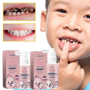 Original Bigheadedbird Baby Tooth Spray Semburan Anti Karies Gigi Baby Oral Cleaner Anti Cavity Spray Kids White Tooth Spray 婴幼儿口腔清洁喷雾40ml