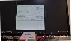 Ultra-High Frequency RFID Writer USB Card Reader Desktop UHF / VHF Radio Frequency Identification 915M Card Writing Device by WYUAN