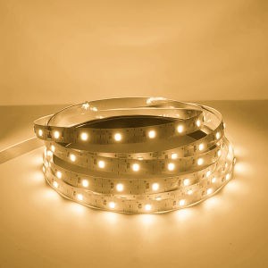 12V SMD2835 LED Strip with Welding Free DC Plug Home Strip Flexible Cuttable Soft Lamp Bar for Home TV Background Decor 60LEDs/m