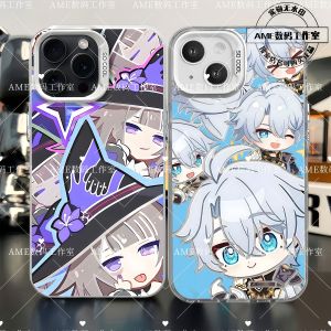 Starry Railways Phone Case Big Black Tower White Ereb Long Night Moon Lawrda Butterfly Suitable for 17 Color Silver 16 Xiaomi 17 Redmi K80 Huawei M70 One plus Ace5 IQOO13