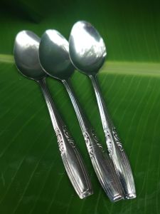 12 pcs sendok makan stainless serbaguna/sendok makan murah