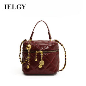 IELGY Fashion Simple Portable Small Square Bag Diamond Embroidery Thread One-Shoulder Messenger Bag