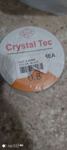 senar elastis bulat warna hitam per Rol