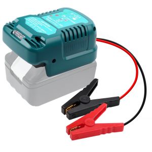 Portable Auto Car Jump Starter with Cable For Makita For Einhell 18V-20V Lithium-Ion Battery Charger Power Bank Starting Adapter