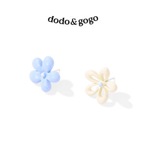 Elegant Hollow Flower Stud Earrings Womens Fashion Spring Summer Unique Ear Jewelry DODOGOGO Luxury Delicate Fairy Tale Style