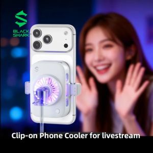 Black Shark | Thiết Bị Làm Mát cho Quay Livestream Bán Dẫn Ít Ồn Hỗ Trợ Điện Thoại