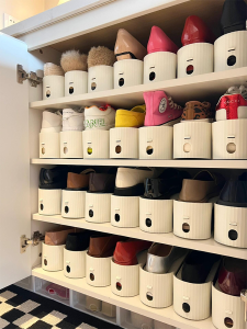 Shoe Cabinet Put on Shoes Handy Gadget Shoe Rack Double-Layer Shoe Rack Space-Saving Adjustable Height Shoes Storage Shoes Storage Bracket