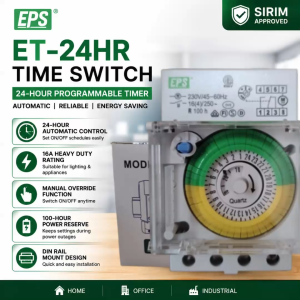 [SIRIM] EPS ET-24HR TIMER SWITCH