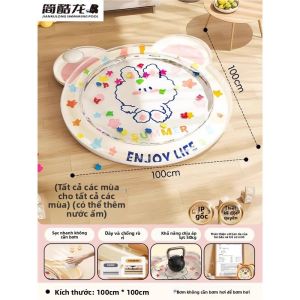 MONLEYTA | Đệm nước cỡ lớn hỗ trợ trẻ em tập bò Đệm nước cho bé tập bò Đệm nước MONLEYTA X0616130752 Đồ chơi giáo dục cho trẻ sơ sinh và trẻ em
