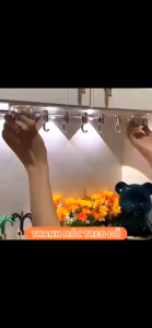 Móc treo tường giác hút xoay trong suốt – Gắn không khoan cố định siêu chắc 7 móc treo đồ tiện lợi